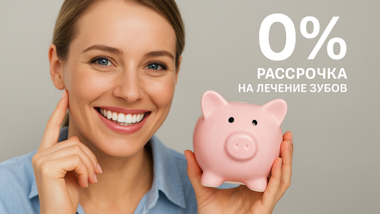 рассрочка на лечение зубов